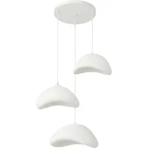 Opviq, Suspension, Luna Lyra Three Socket Chandelier (E27)Vendu pargalaxus