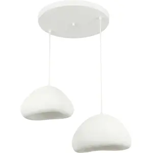 Opviq, Suspension, Lora Luna Two Socket Chandelier (E27) pas cher