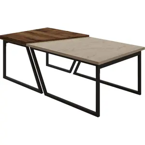 Homitis, Table basse, Verona Coffee Table Set pas cher