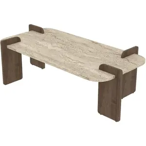 Hanah Home, Table basse, Leapiri Coffee Table (120 x 35 x 60 cm) pas cher