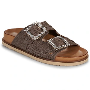 Slippers Inuovo 396021-KHAKI Kaki pas cher