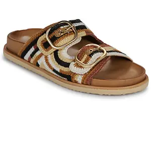 Slippers Inuovo 3396024-MULTI-COCONUT Brown pas cher