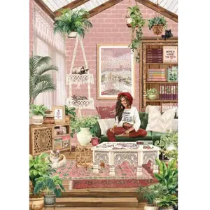 Magnolia Ma Salle de Puzzle 3429 pas cher