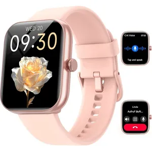 Montre Connectée Femme Pour Samsung,Iphone,Android,1.91" Montre Connec... pas cher