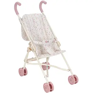 Poussette pour poupée en métal pas cher