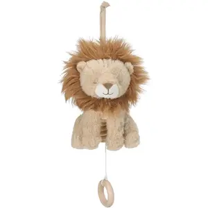 Little Dutch Safari Friends Muziekdoosje Leeuw pas cher