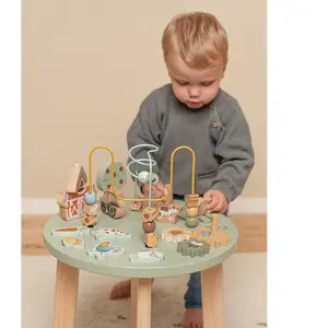 Table d'activités en bois Little Farm
