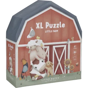 Puzzle de sol en carton XL - Little Farm pas cher
