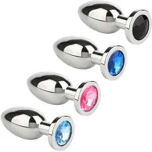Jewled Butt Plug Small