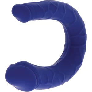 Mini Double gode U-Shape 11 x 3.1cm Bleu  
