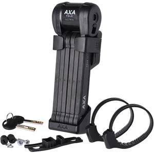 Comparateur de prix : AXA Unisexe - Adulte Fold Ultra 900 Verrouillage pliable Noir 900 mm