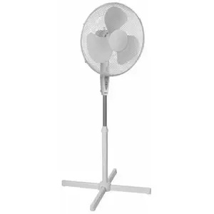 Tristar VE-5898 Ventilateur sur pied - Ø 40 cm - Télécommande-minuterie, Blanc VE-5898