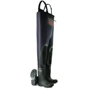 Magni, Bottes en caoutchouc, Waders Purofort, néoprène, S5, taille 41 Dunlop, (41) pas cher