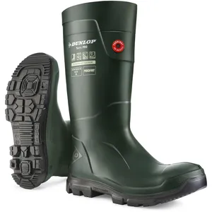 Bottes de sécurité imperméables Dunlop LJ2KL01 S5 Vert 42 pas cher