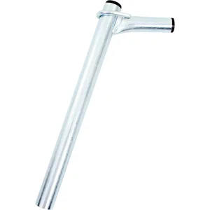 Comparateur de prix : Tige de selle STECO Pin Up - Ø25,4 x L300 mm - Gris argenté