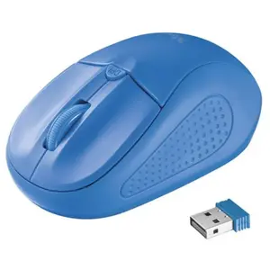 Trust Primo - souris - bleu pas cher