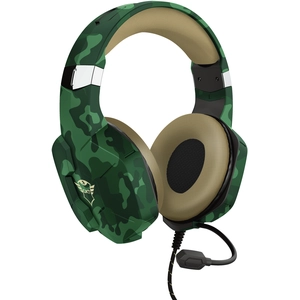 Trust Casque gaming GXT 323C Carus Jungle Camo pas cher