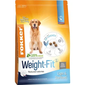 Fokker - Weight-Fit Light / Sterilised Hondenvoer 13 KG pas cher