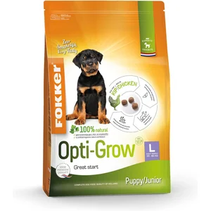 Nourriture pour chiens Fokker Puppy/Junior Large Opti-Grow - 2,5 kg pas cher