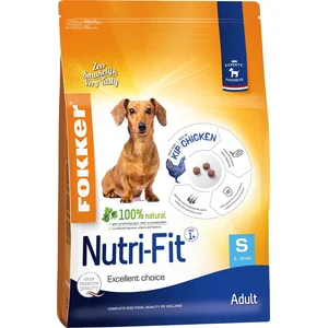 Fokker Nourriture pour chiens adultes small Nutri-Fit - 7 kg pas cher