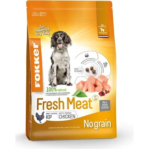 13kg + nourriture pour chiens Fokker à la viande fraîche pas cher