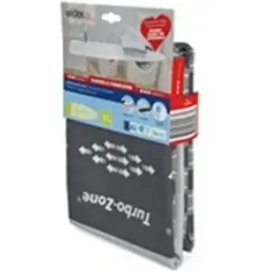 Housse de repassage Widex Park&Gliss T.2 Gris Blanc pas cher