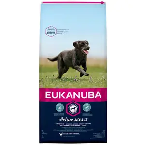 Eukanuba Nourriture Pour Chiens Adultes De Grande Race Au Poulet 15kg pas cher