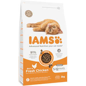 3kg Kitten IAMS for Vitality poulet pour chaton pas cher