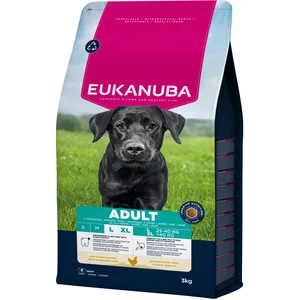 2x3kg Eukanuba Premium Nutrition Adult Large & Giant Breed poulet sec pas cher