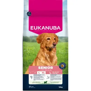 Eukanuba Senior Large Breed - Hondenbrokken - Lam Rijst 12 kg pas cher