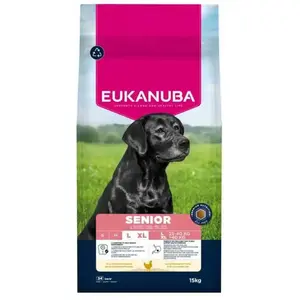 15kg Eukanuba Premium Nutrition Senior Large & Giant Breed aliment sec pour chiens au poulet pas cher