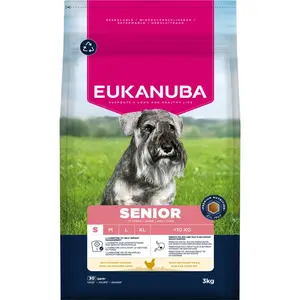 3kg Eukanuba Premium Nutrition Senior Small Breed poulet sec pas cher