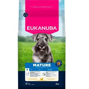 3kg Eukanuba Mature Small Breed aliment sec pour chiens au poulet pas cher