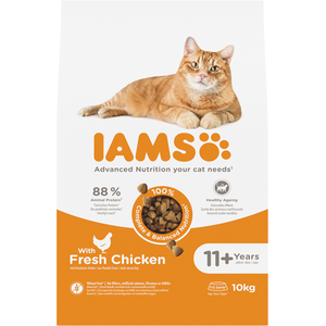 IAMS Advanced Nutrition Senior 11+ poulet - 10 kg pas cher