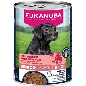 Eukanuba Senior Riche en Boeuf et Citrouille - 400 g pas cher