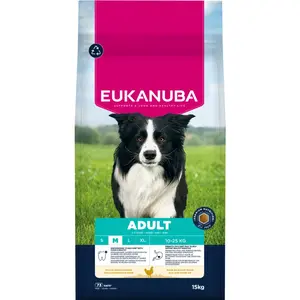 15kg Eukanuba Premium Nutrition Adult Medium Breed poulet sec pas cher