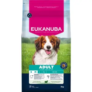 Eukanuba Adult Small & Medium Breed Lam&Rijst - Hondenbrokken - 3 kg pas cher