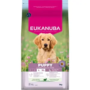 Eukanuba Aliment Pour Chiots L Xl Riche En Agneau Et Riz 12 Kg pas cher