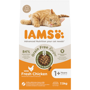 IAMS Advanced Nutrition Grain Free poulet pour chat - 7,5 kg pas cher