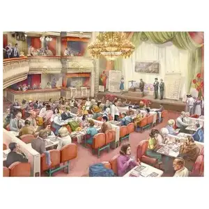 Jumbo Falcon puzzel Bingo Hall - Legpuzzel - 1000 stukjes pas cher