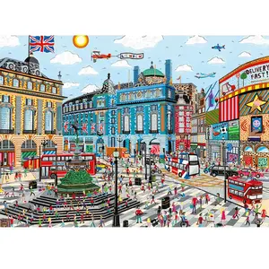 Jumbo, Falcon Contemporary Piccadilly Circus Puzzle pour adulte 1000 p... pas cher