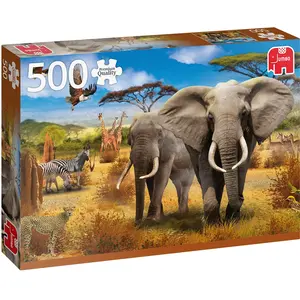 Jumbo Puzzle African Savannah 500 pièces pas cher