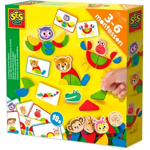 Ses Montessori - Tierformen nachbilden pas cher