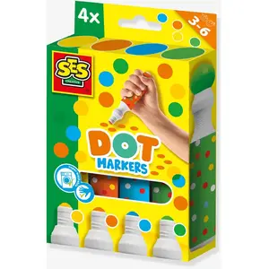 Ses, Marqueur, Creative Marqueurs points (Divers, 4 x) pas cher