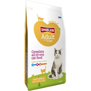10 kg de nourriture pour chat adulte au poisson et au riz Daily Balance Smølke pas cher