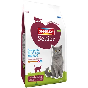 4kg Senior Smølke Nourriture pour chatVendu parzooplus-be