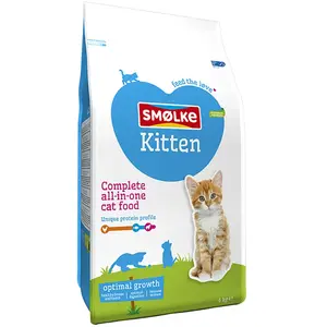 4kg Kitten Croissance optimale nourriture pour chat Smølke pas cher