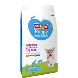Smølke Smolke Puppy Mini/Medium pour chiot - 12 kg pas cher