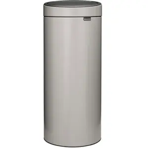 Brabantia Touch Bin Prullenbak - 30 l - Soft Grey