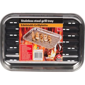 Plateau gril acier inox pas cher